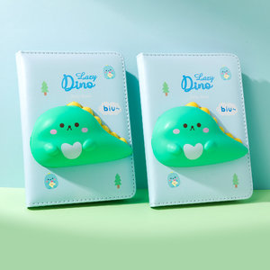 SQUISHY mini zápisník DINO 96 stran-12